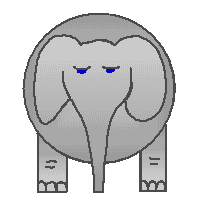 Tanzender PHP-Elefant